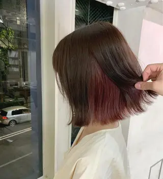 ミディアム カラー 透明感カラー特化型 NAOKIのヘアスタイル