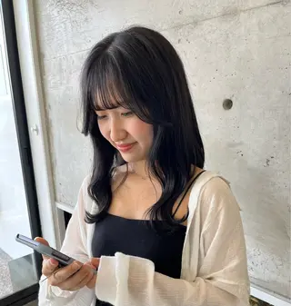 ロング カラー YUIMARL岡山店 YUNOKA🦋🫧のヘアスタイル