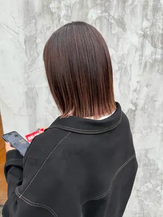 ミディアム 伶風 /髪質改善ストレートのヘアスタイル