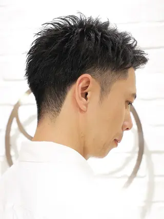 ショート PORTE HOMME PRES所属・佐藤 純のヘアスタイル