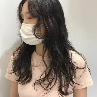 ロング パーマ ニュアンスヘア☆樋口 希世☆のヘアスタイル