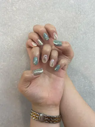 ネイル 【似合わせ提案】鈴木 舞のネイルデザイン