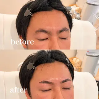 メンズ アイブロウ 八田 紗希の眉毛・アイブロウイメージ