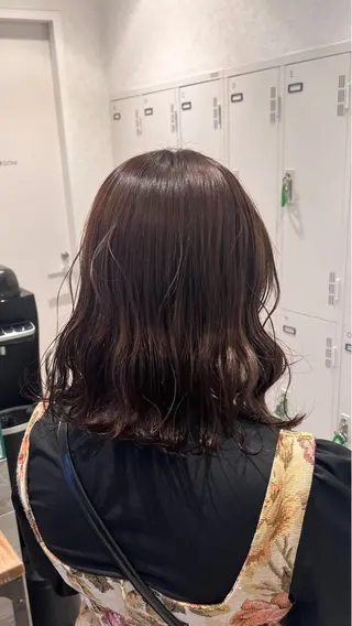 ミディアム カラー mitsuki🎀 ブリーチ/エクステのヘアスタイル