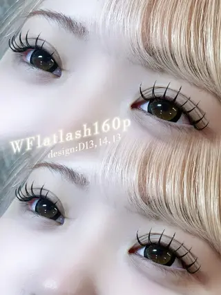 マツエク・マツパ shucre太田川 hisanaのマツエク・マツパデザイン