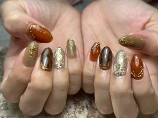 ネイル La vie mi nailニュアンスのネイルデザイン