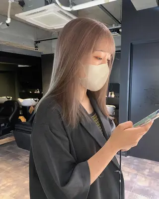 カラー 髪質改善 Noe心斎橋店のヘアスタイル