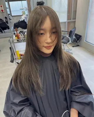 セミロング カラー misa___boo MISAのヘアスタイル