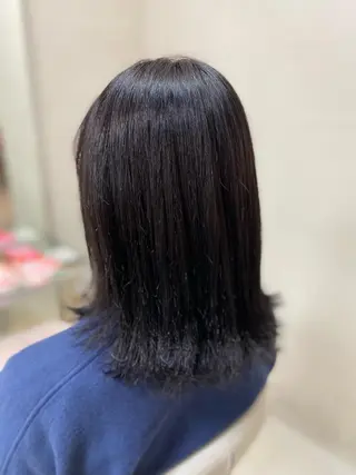 セミロング カラー 菊地 美憂のヘアスタイル
