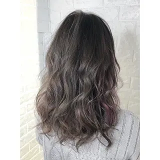 ミディアム カラー KIZU 髪質改善 オカルト怪談のヘアスタイル