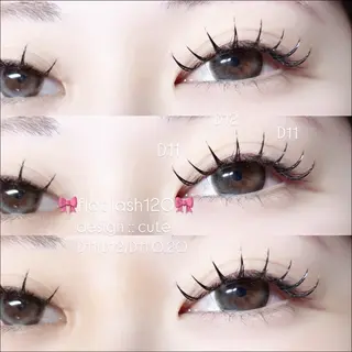 マツエク・マツパ 安江 雪乃のマツエク・マツパデザイン