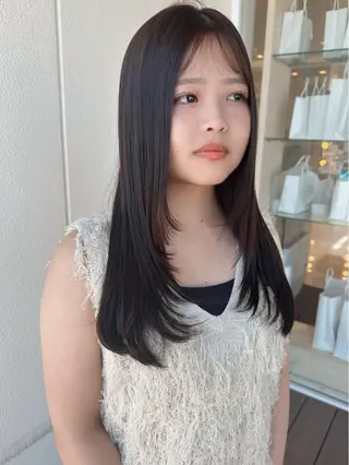 ロング 水町 幸基のヘアスタイル