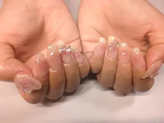 セミロング AQUA nailのネイルデザイン