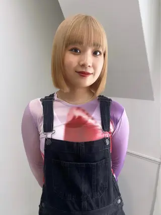 ショート カラー nendo_hair所属・ハイトーン/ボブ 🎀sonokaのヘアスタイル