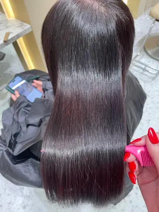 ロング カラー 韓国ヘア/髪質改善 /Harunaのヘアスタイル