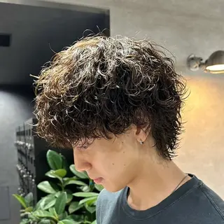 パーマ メンズ メンズパーマ全般/ 似合わせ/ジョウのヘアスタイル