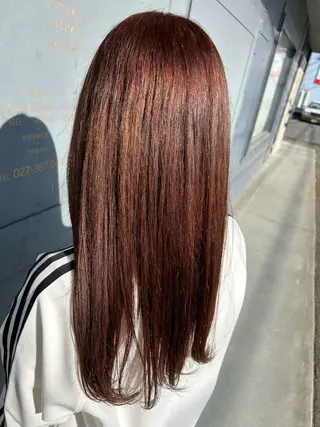 ロング そら୨୧˖men's /デザインカラーのヘアスタイル