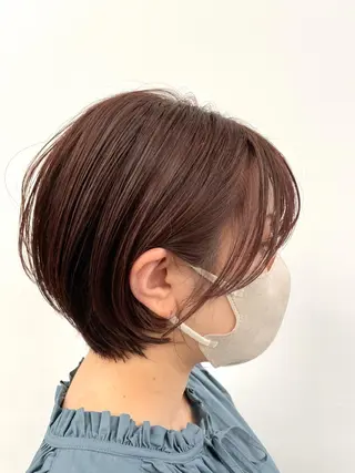 ショート カラー 笠原 健人のヘアスタイル