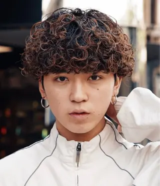 パーマ メンズ fifth / 山下 和輝 海外風スタイルのヘアスタイル