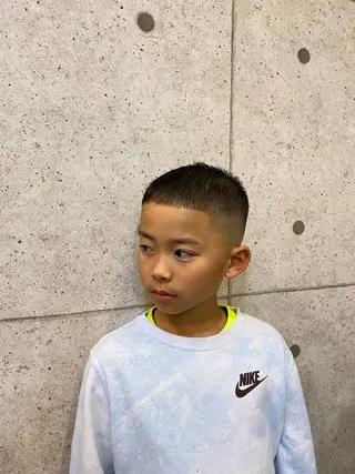 ショート キッズ Cut House Shiomi所属・🔥メンズ専門🔥 Ayutoのヘアスタイル