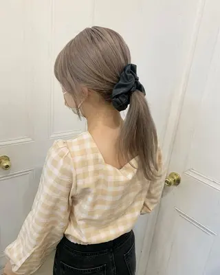 ロング カラー Rosso Hair＆SPA 大橋店所属・yuumi／透明感 カラー♩のヘアスタイル