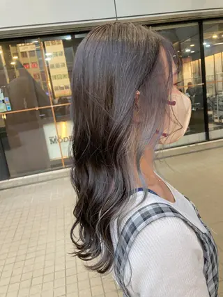 セミロング カラー SHAFT Ieiriのヘアスタイル