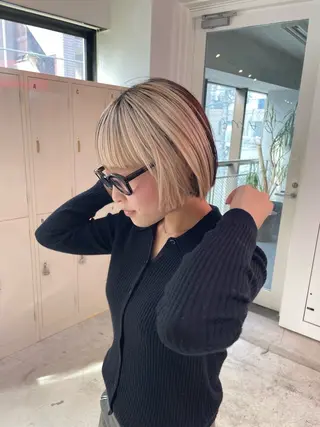 ショート カラー men's 特化 ✨ソウタのヘアスタイル