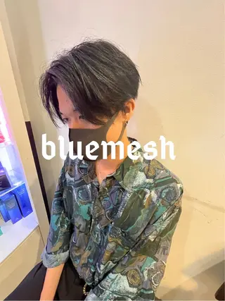 ショート カラー 🥇メンズパーマ /縮毛矯正/木村神心のヘアスタイル