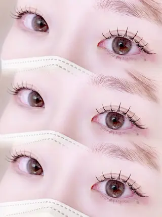 マツエク・マツパ Liber Kyoto所属・魔法のシミ取り職人 CHIKAのマツエク・マツパデザイン