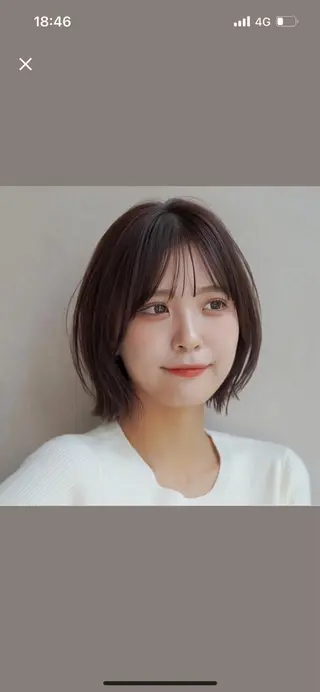 ショート レイヤーカット/ くびれヘア佐藤大空のヘアスタイル