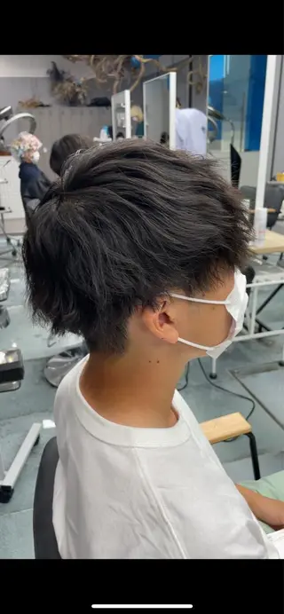 ショート カラー パーマ メンズ 🔥メンズヘア🔥 セヤシュウヘイのヘアスタイル