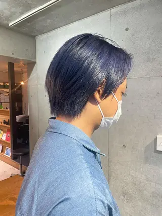 ショート カラー パーマ ヘアアレンジ メンズ GRAND OMOTESANDOのヘアスタイル