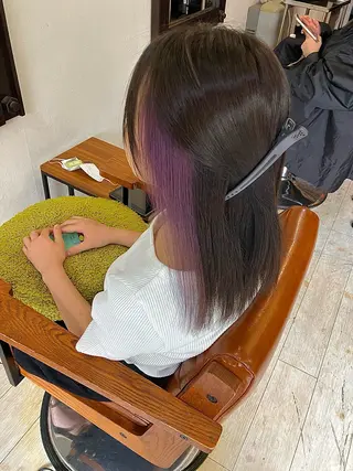 セミロング カラー 🍀髪質改善、カラー TAICHI🍀のヘアスタイル