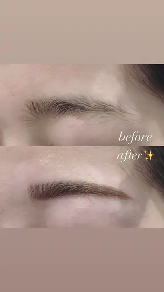 アイブロウ M.wish Rin🩰️🫧のマツエク・マツパデザイン