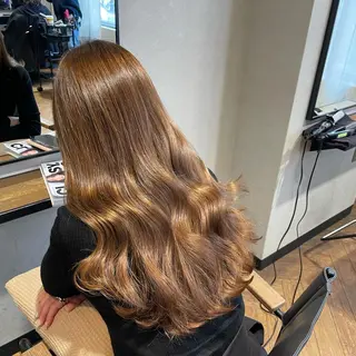 ロング 金城 二千夏のヘアスタイル