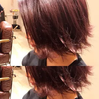 ショート カラー シールエクステ⭐️ オオミタクヤのヘアスタイル