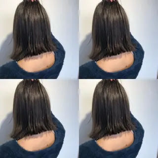 ミディアム カラー ♡美髪•艶髪♡砂川 なつきのヘアスタイル