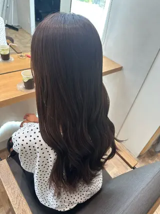 ロング カラー AVANCE泉大津店所属・髪質改善・艶カラー 加茂瑞希のヘアスタイル