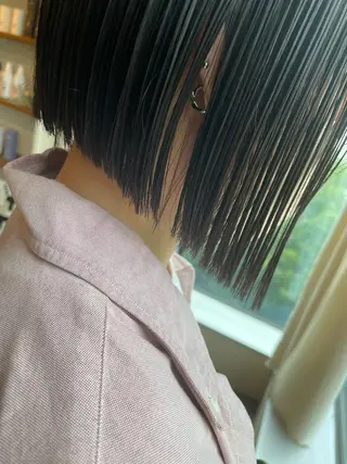 ショート カラー tablier所属・tablier 熊谷日菜子のヘアスタイル