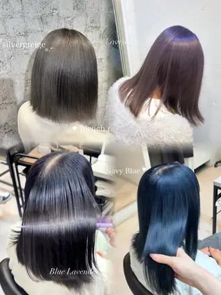 セミロング カラー ダブルカラー🎀 / 髪質改善🪞✨/伽音のヘアスタイル