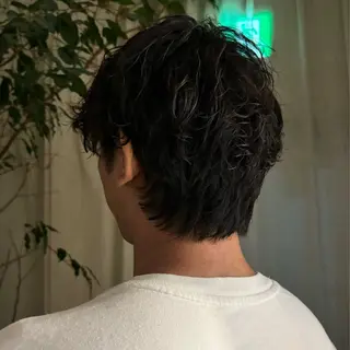 パーマ メンズ Fuka🫧 カットモデル募集中のヘアスタイル