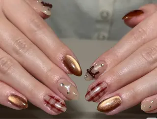 ネイル Venusパラジェル 長さだし専門店のネイルデザイン