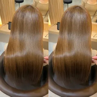 ロング attrait南堀江所属・絹髪矯正髪質改善 KAISEIのヘアスタイル