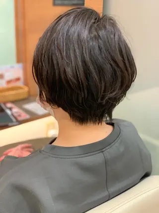 ショート パーマ 頭浸浴×似合わせ HolyGrailのヘアスタイル
