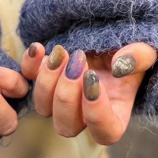 ネイル ネイル空間所属・ユキ @_yk_nail_のネイルデザイン