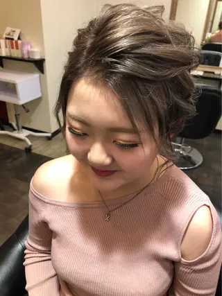 ショート ヘアアレンジ Little_okinawa所属・Mikuri 【Little】のヘアスタイル