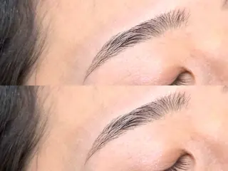 アイブロウ 🇰🇷韓国スタイル /束間まつげ🎀ミキのヘアスタイル