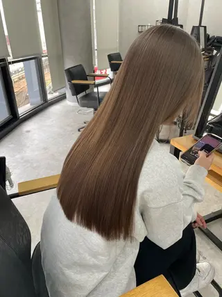 ロング 梅田韓国ヘア kiara🩷彡のヘアスタイル