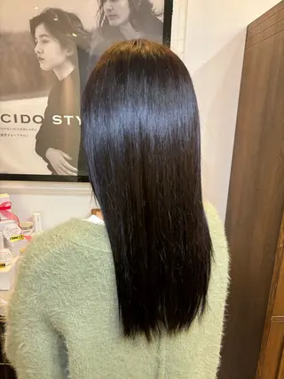 ロング 天野 妃菜のヘアスタイル