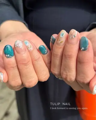 ネイル Seemly 千田町店所属・フラワーパラジェル 🌸シームリーエミのネイルデザイン